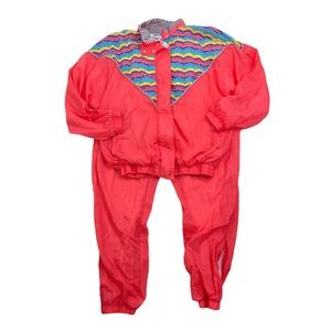 Dunlop sport vintage track suit set. Size Medium
